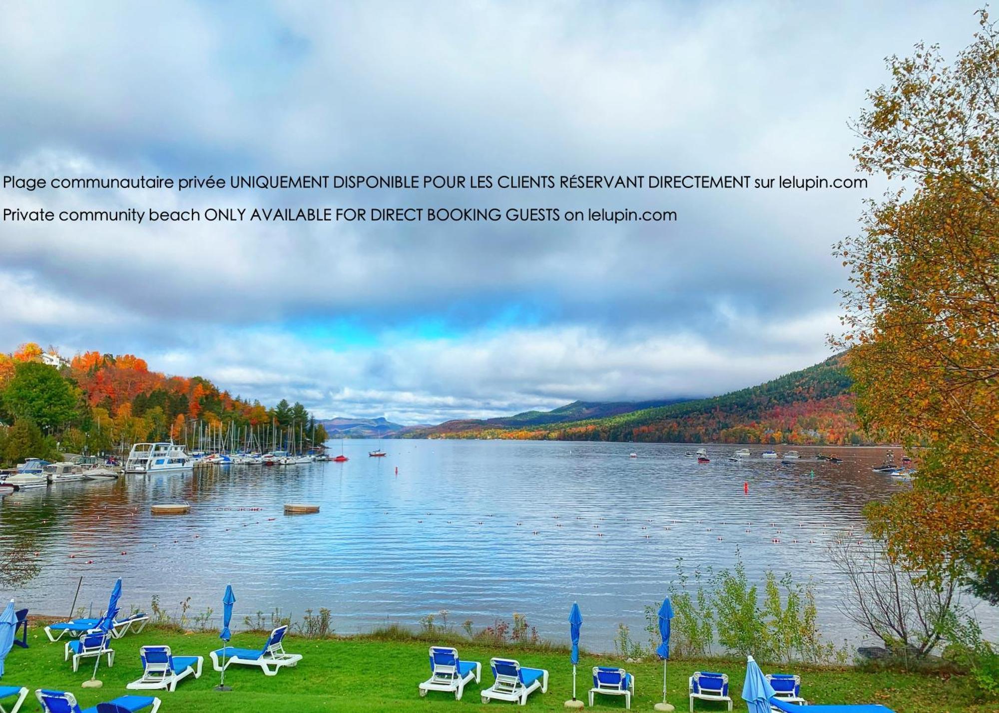 Auberge Le Lupin-Self Check-In Mont-Tremblant Bagian luar foto